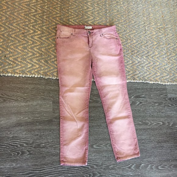 Free People | Pink Corduroy Pants (29) - Picture 2 of 5